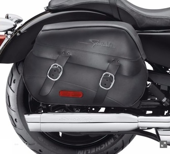 Sportster Leather Saddlebags